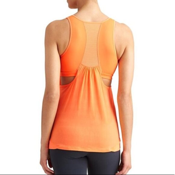 Athleta Mesh Supercharged Built In Bra Tank Top XS - Picture 12 of 12
